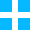 Four blue squares