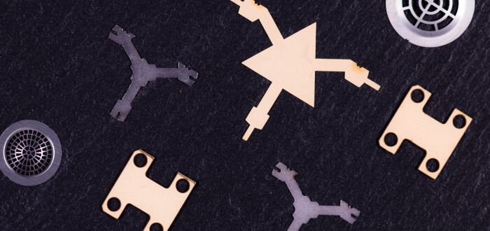 Chemically etched metal